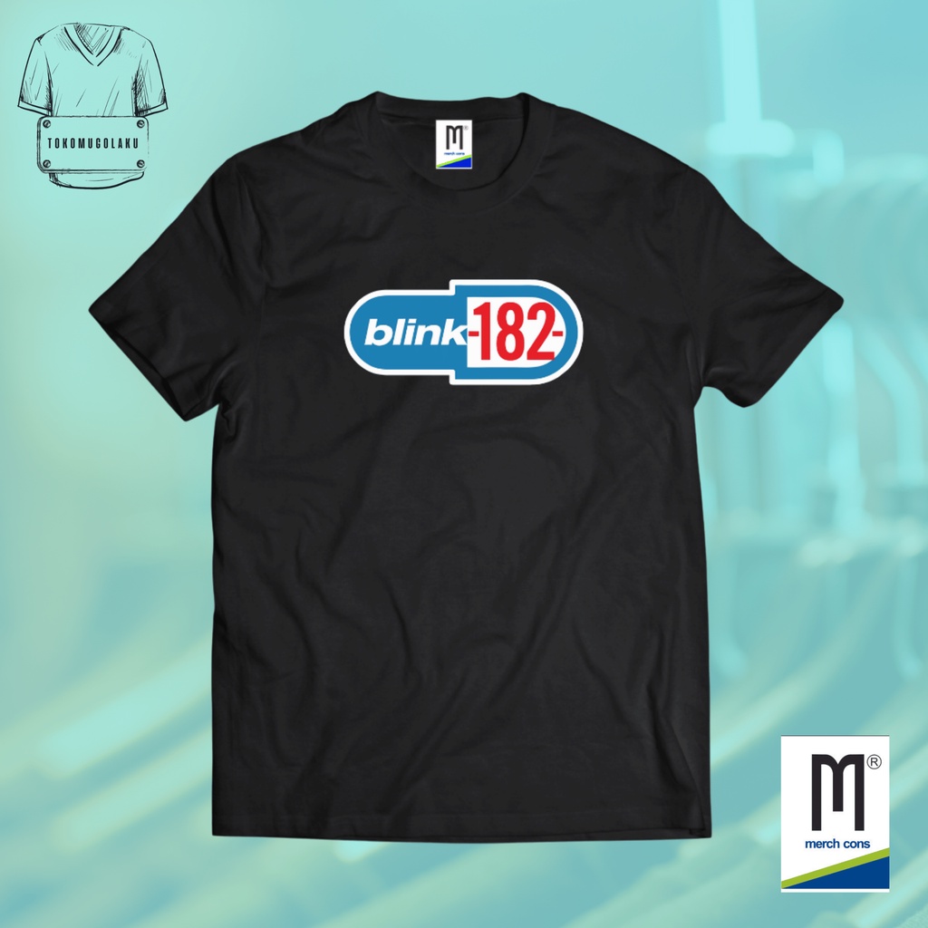 KAOS BAND BLINK-182 / MERCHCONS APPAREL / CODE HMD29