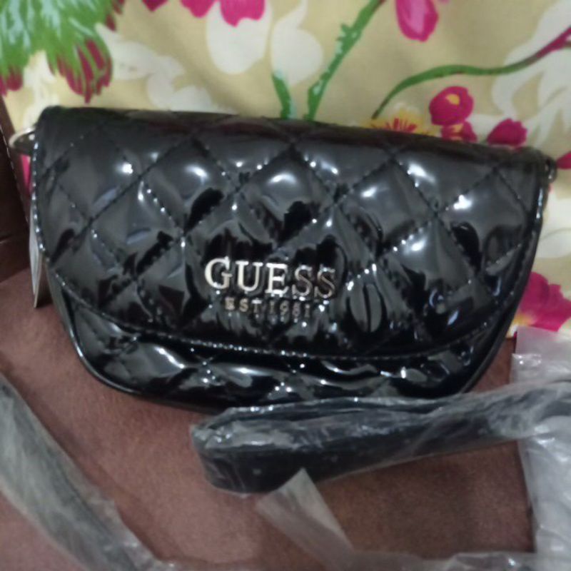 guess non ori  tas  belt bisa buat pesta new beli tdk ada dustbag  dan paper bag