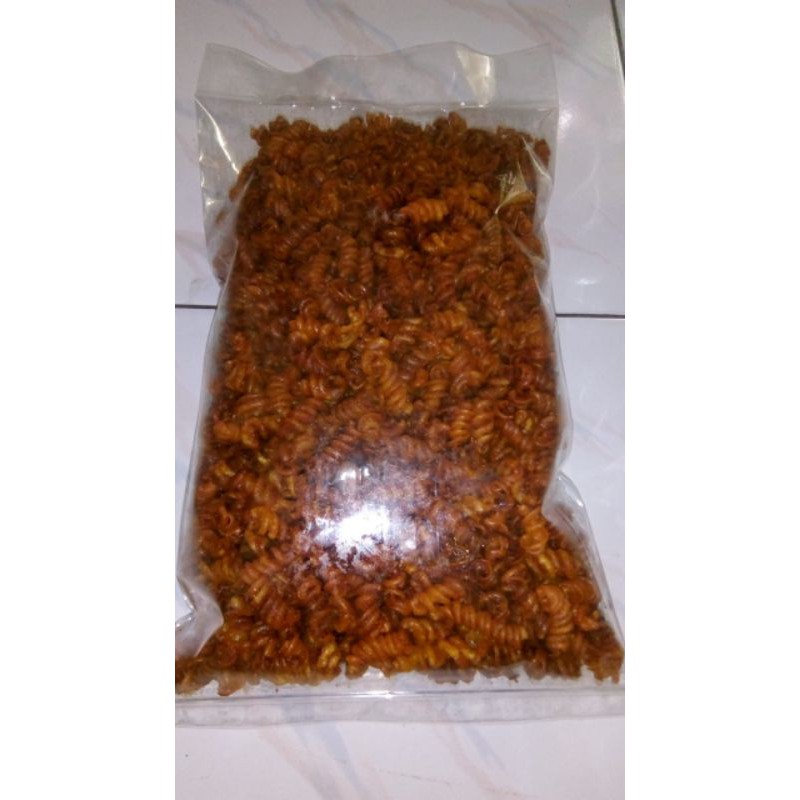 

MAKARONI SPIRAL/PLINTIR EXTRA PEDAS BANDUNG 500 GR