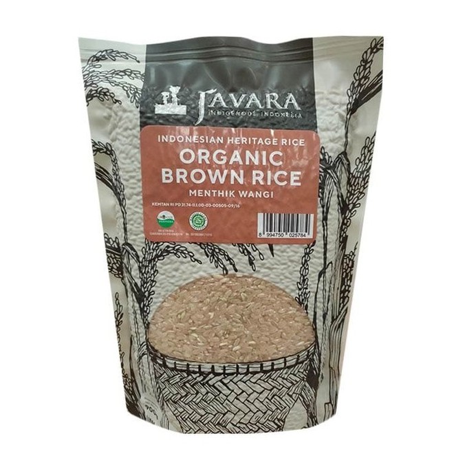 

Javara - Menthik Wangi Unpolished Rice - Brown Rice 900g