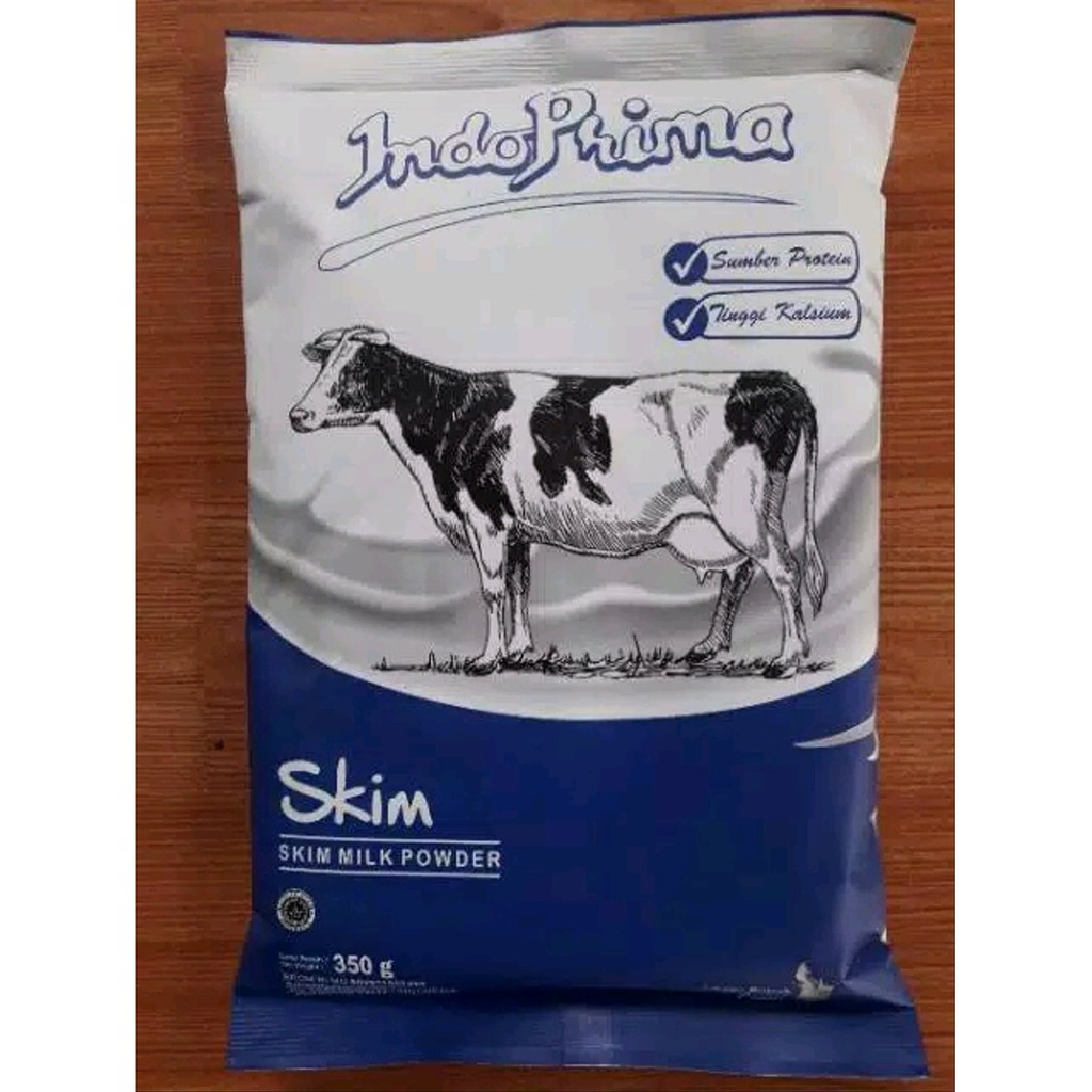 

Susu Bubuk Indoprima Skim Milk untuk diet dan tulang ukuran 350 gram