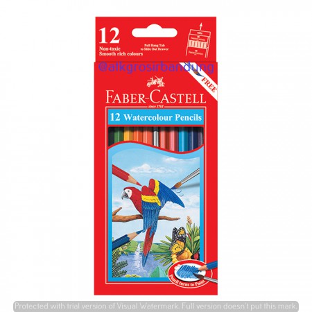 

Pensil Warna Faber Castell water colour 12 panjang