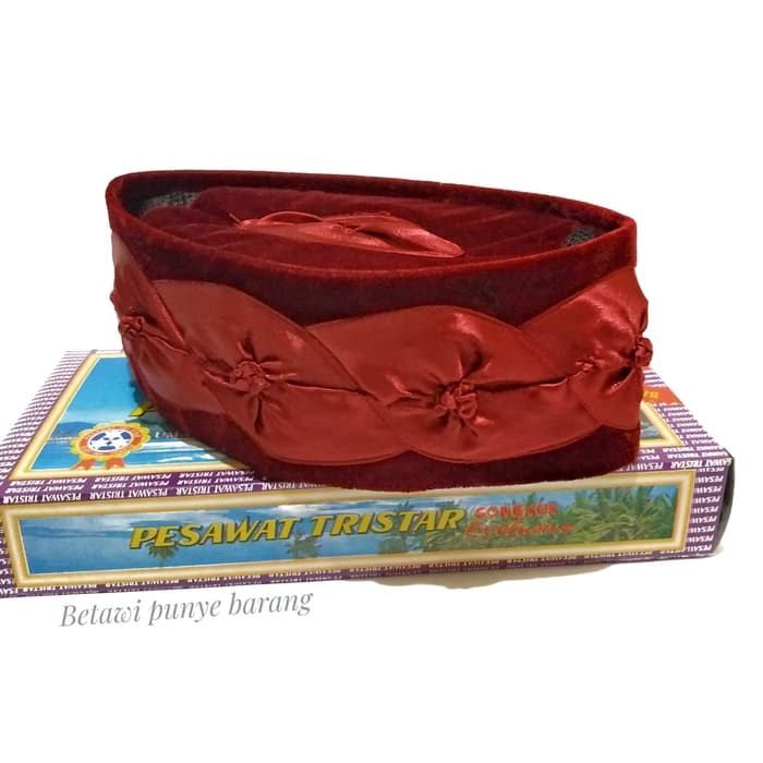 peci kembang kol FULL MERAH