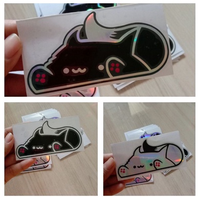 

STICKER CUTTING CAT