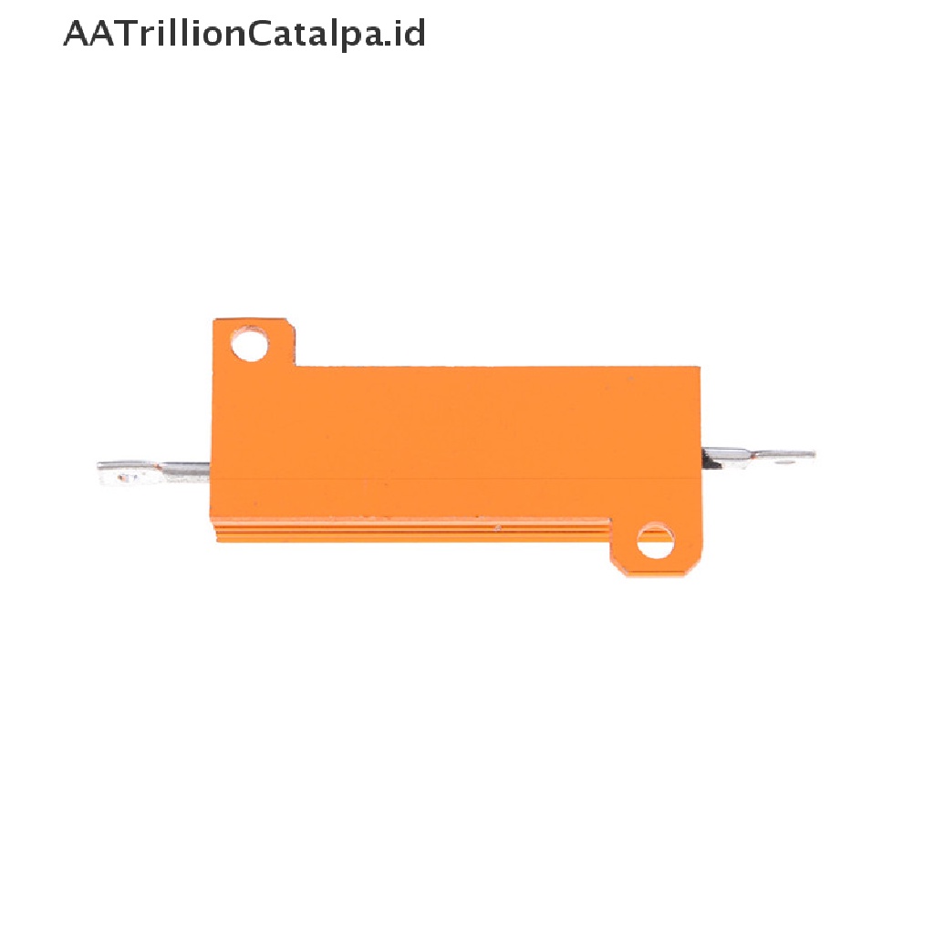 Case Power Resistor 50w Watt Bahan Aluminum 1 / 2 / 4 / 6 / 10 / 20 Ohm