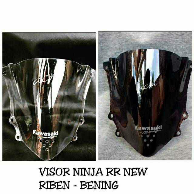 Visor Ninja RR New - Hitam One SS