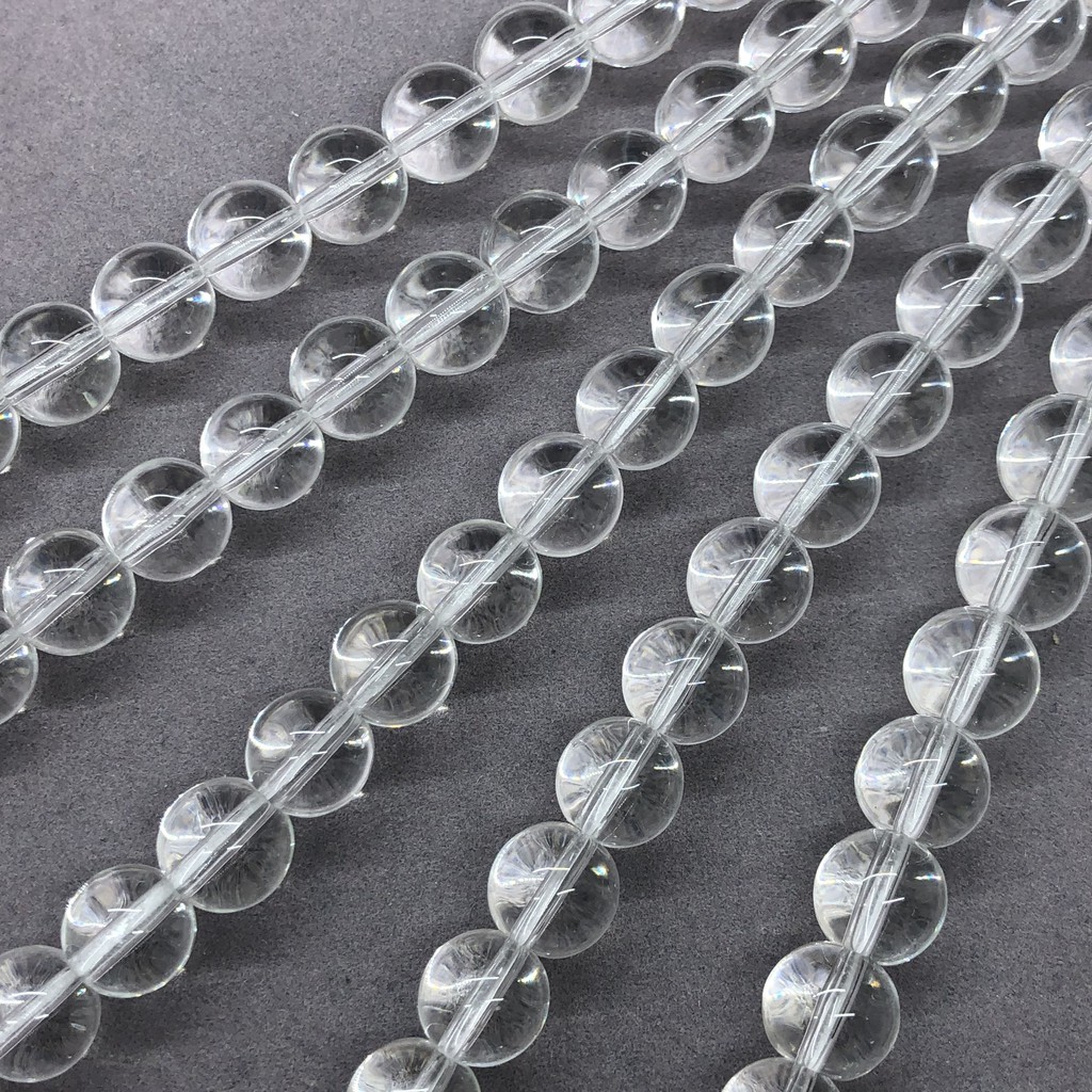 White Quartz Crystal Beads 6-10Mm