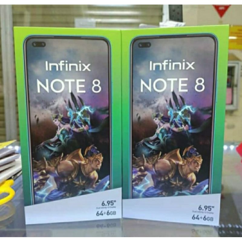 INFINIX NOTE 8 6/128GB 6/64GB GARANSI RESMI TERMURAH