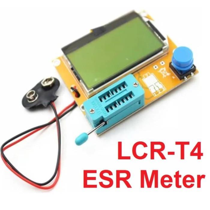 Esr Meter Transistor Tester Digital Rcd Lcr T4 Led Mosfet Dioda Triode