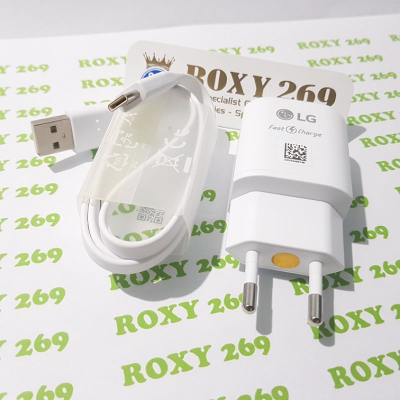 Charger Carger LG USB Type C Fast Charge - LG G8 G8s G7 ThinQ Fit One G6 G6x G5 SE V30 V30s V20 Thin