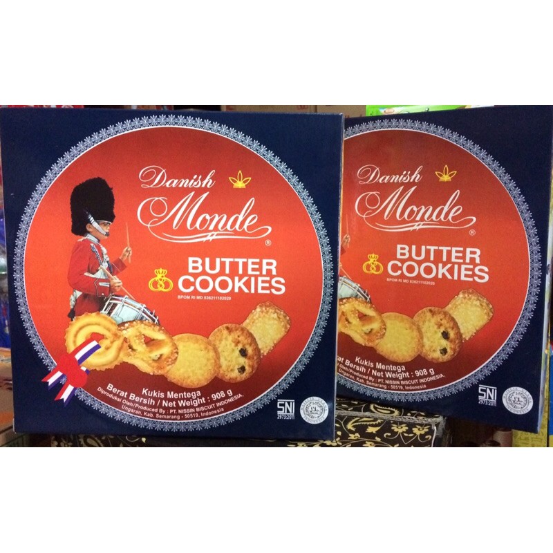 

[UKURAN BESAR] MONDE BUTTER COOKIES