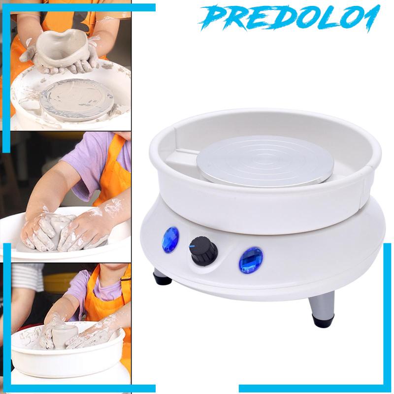 [PREDOLO1] Electric Pottery Forming Machine for Kids Beginner Ceramic DIY Tools Craft