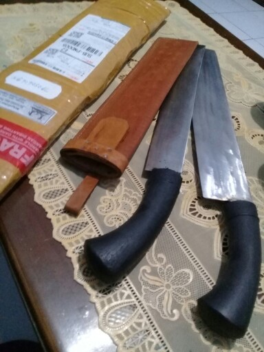 Pisau Daging Kurban / Penyembeli Baja Asli