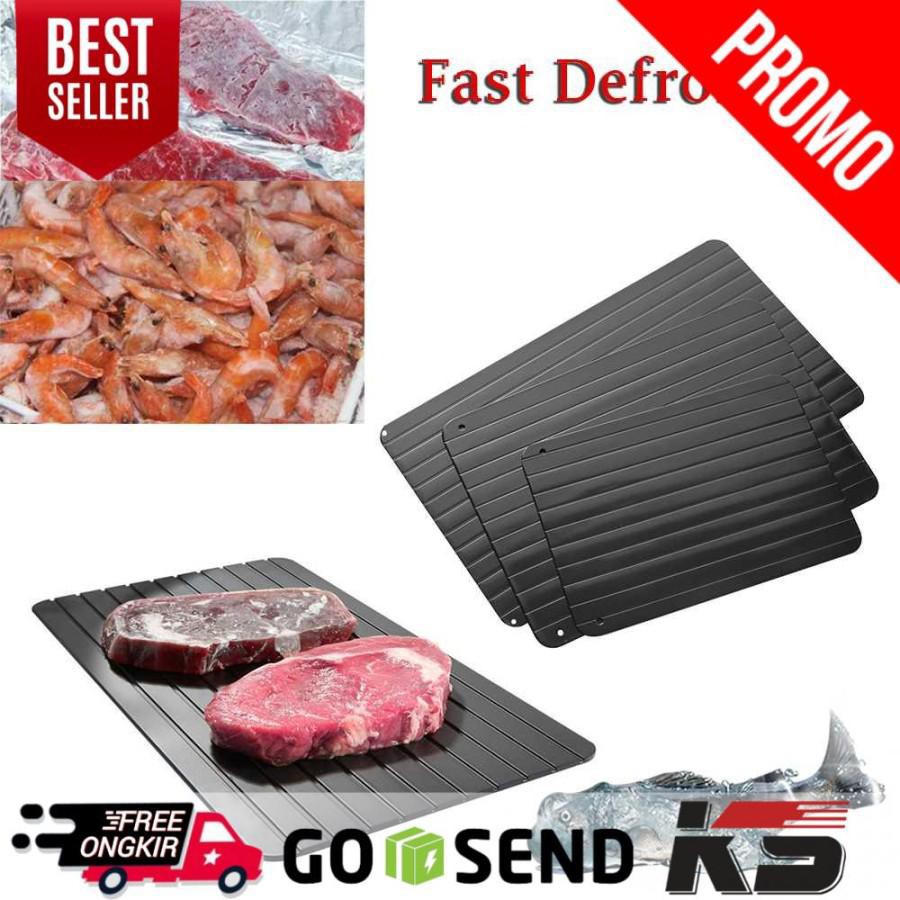 Pencair Daging Beku Defrosting Tray Plate Alas Pencair Ayam Ikan Sapi