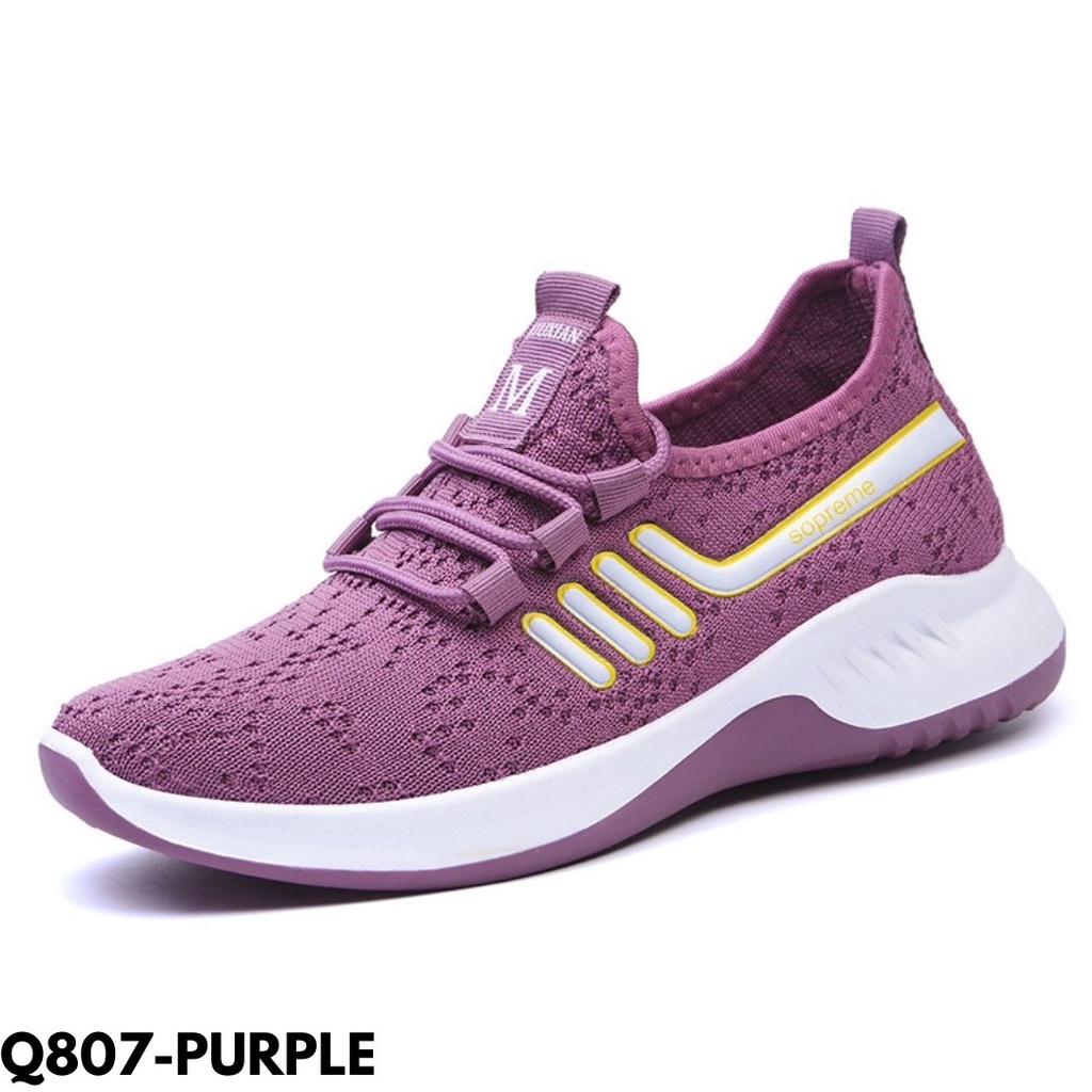 SEPATU SNEAKERS WANITA IMPORT OLAHRAGA KANVAS LEMBUT BREATHABLE KEKINIAN Q807