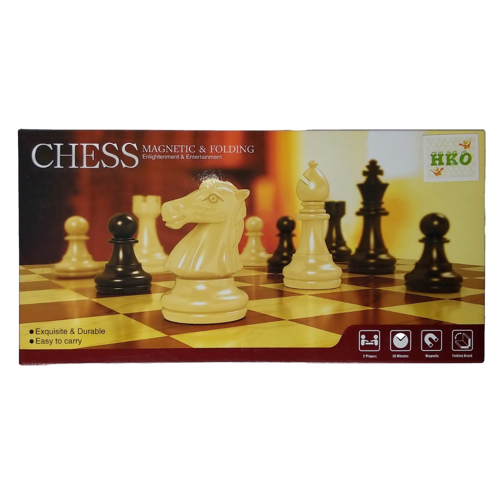 Papan Catur Magnet Chess Folding Magnetic Board