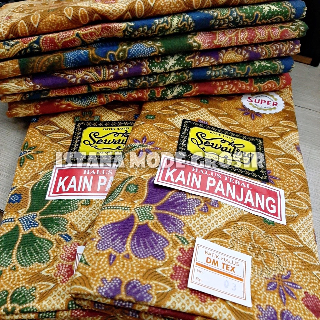 KAIN BATIK PANJANG SAMPING SEURULING KEBAT PANJANG JARIK BATIK KATUN TAPIH GENDONGAN BAYI