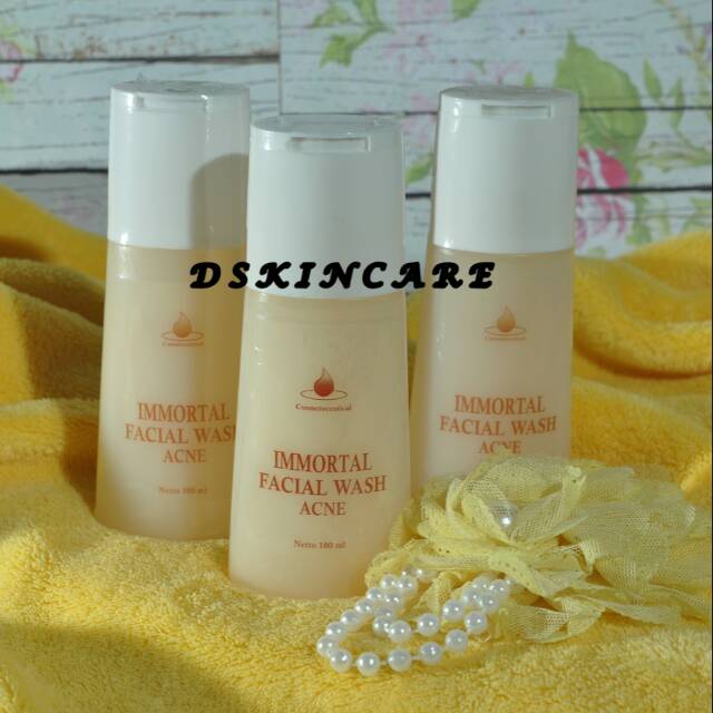IMMORTAL FACIAL WASH AX = ACNE