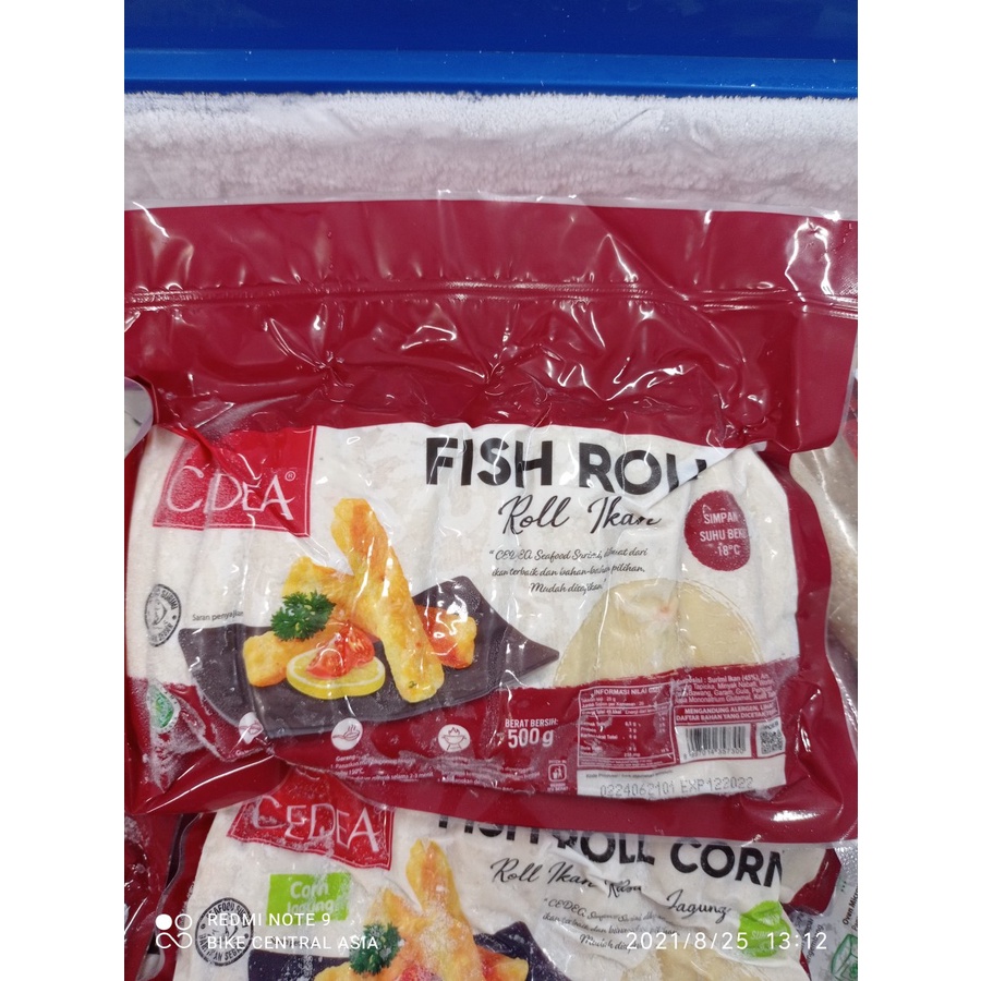 

Cedea Fish Roll 500gr Nuget Ikan Gulung - FROZEN FOOD