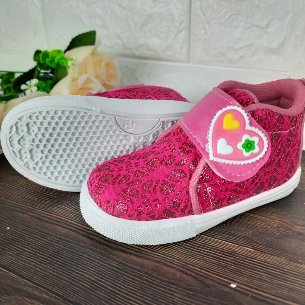 [TAMAN SEPATUKU] SEPATU TRENDY MURAH BRUKAT FULL LUCU ANAK PEREMPUAN 1-6 TAHUN CAX12