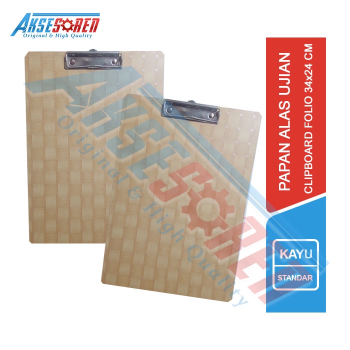 

Papan Alas Ujian Standar / Clipboard Folio [34x24 cm]