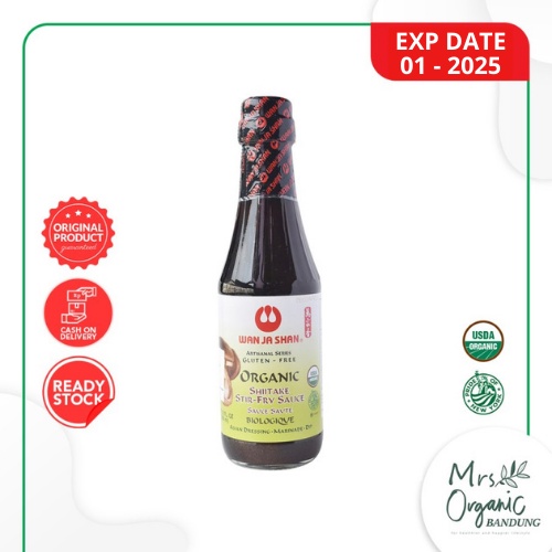 

Organic Shiitake Stir Fry Sauce Wan Ja Shan 296 ml