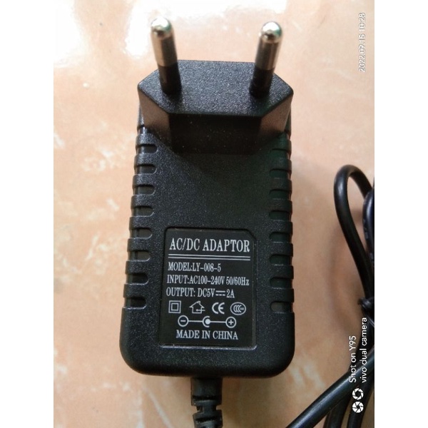 Adaptor DC 5V 2A input AC 100-240V made in china