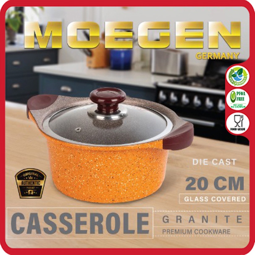 ORIGINAL MOEGEN Germany casserole / stock pot 20cm granite series