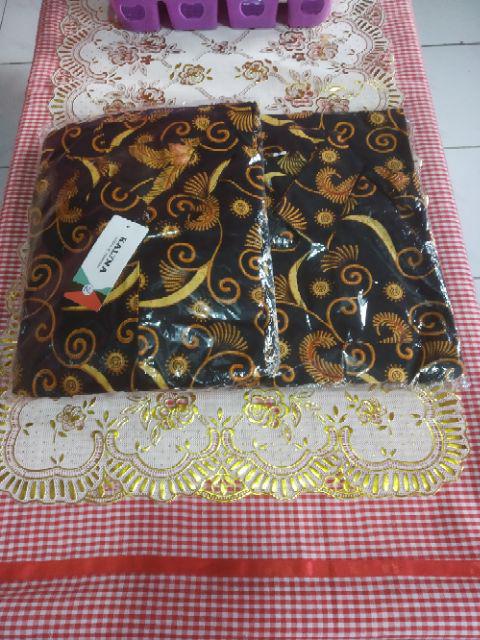 Baju Batik Couple Gamis Jumbo Murah Pasangan Modern Muslim  |klyn-005 Sriwedari