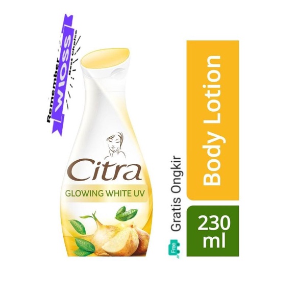 Citra hand body lotion hbl 230ml bengkuang natural