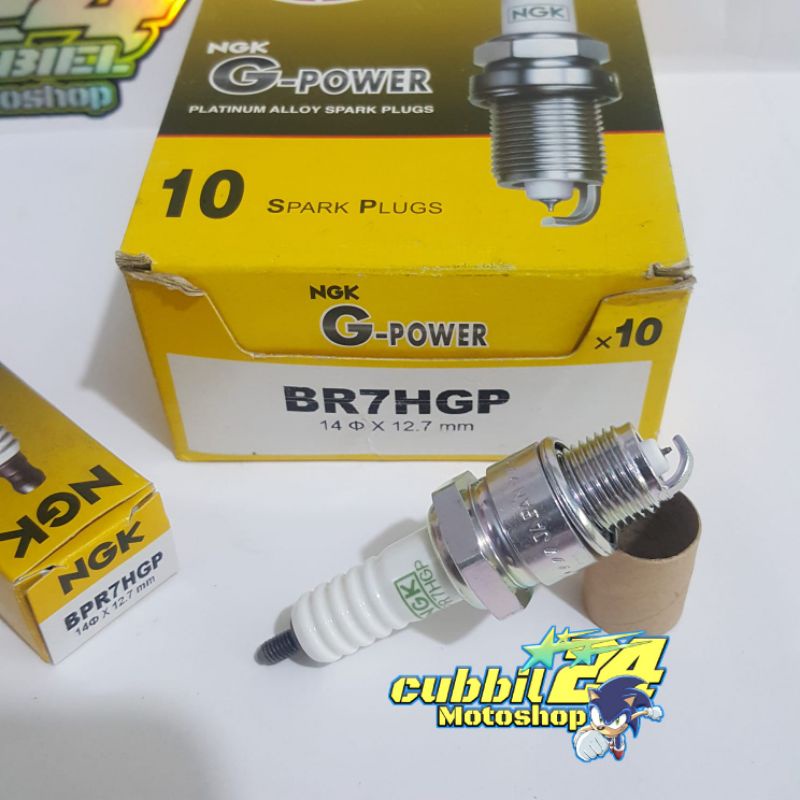 BUSI NGK G-POWER PLATINUM BR7HGP FIZR/FORCE 1/RXKING/RXS/RXZ