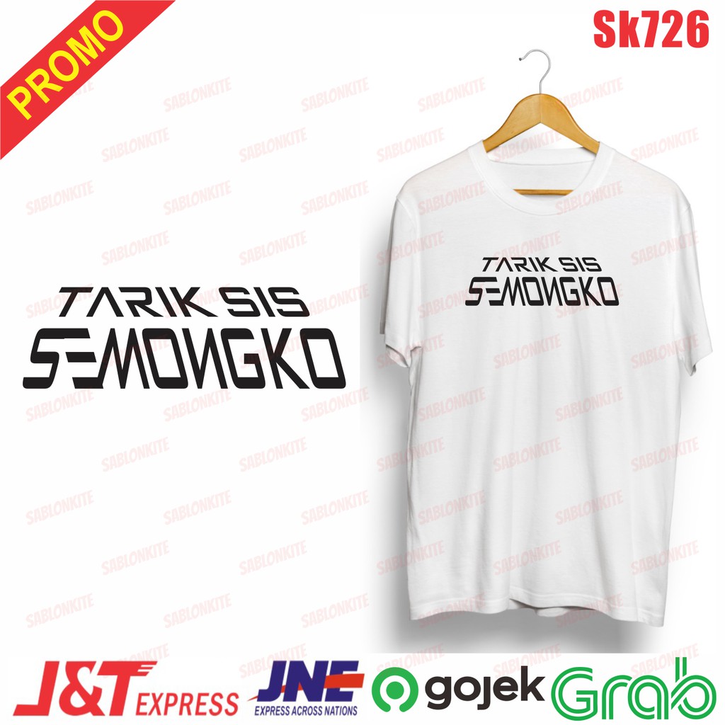 murah!!! kaos tarik sis semongko unisex SK726 combed 30s