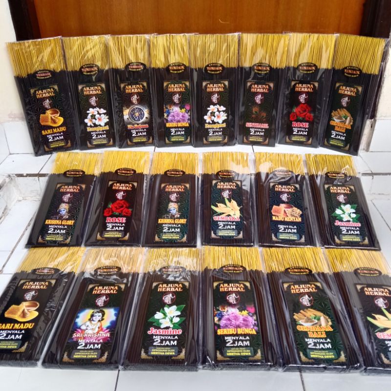 BEST SELLER!! Hio Dupa Wangi Arjuna Herbal Stik 32cm isi 140-150stik