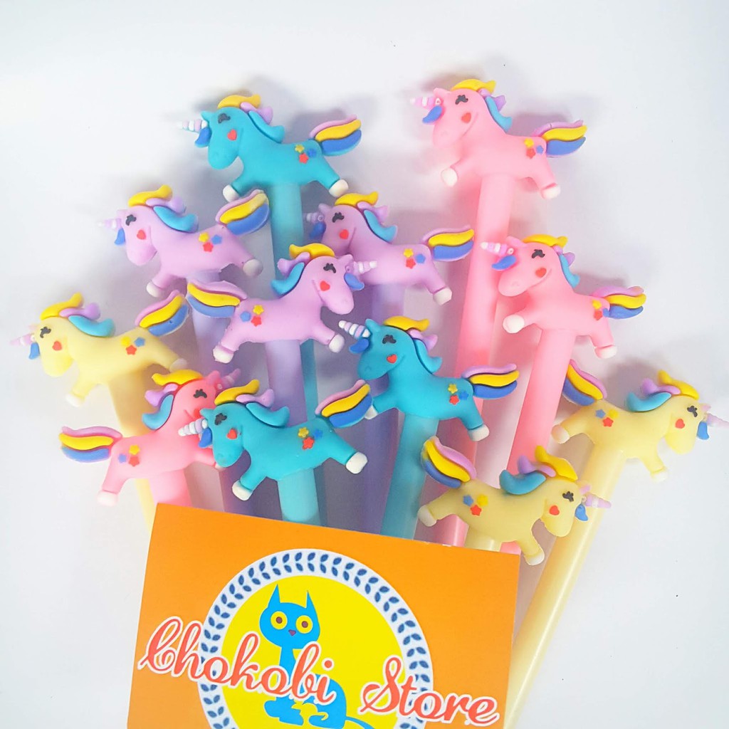 

Pulpen Gel Hitam Imut Karakter Pen Little Pony