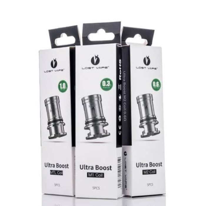 Lost Vape Ultra Boost  Coil Compatible With Thelema Pod Kit Ori