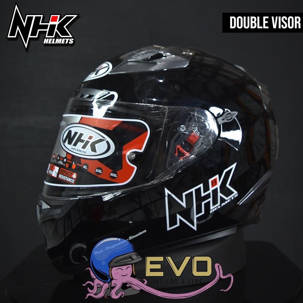 HELM NHK RX9 TOXIC ORIGINAL - HELM NHK FULL FACE - SNI DOT