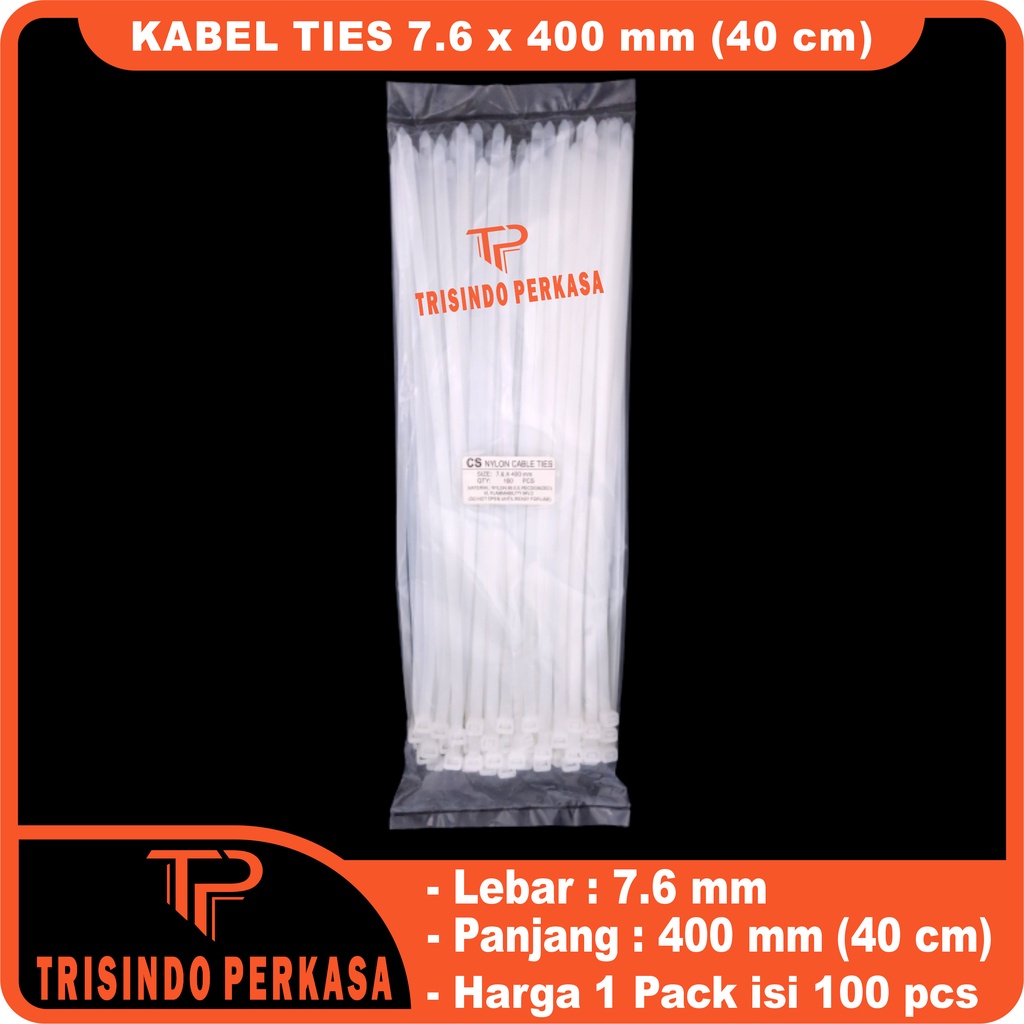 Kabel Ties Cable Tie 7.6 x 400mm (40cm)