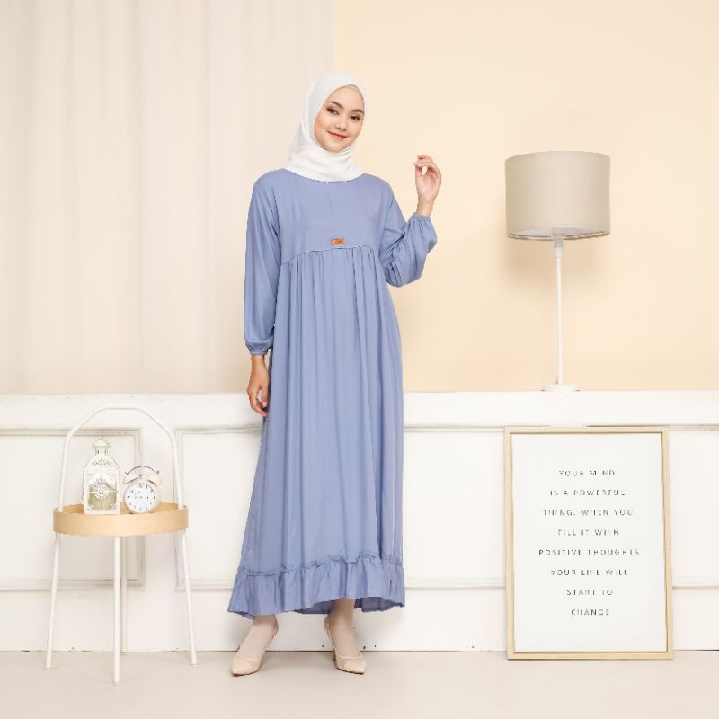 Daspan ruffle AZP / gamis ruffle azp