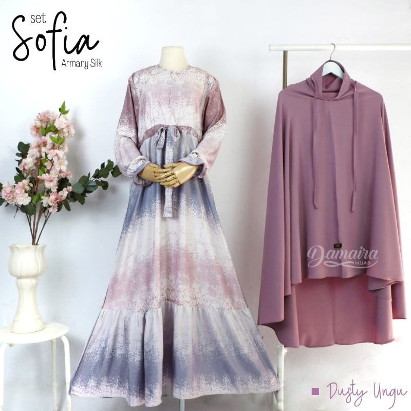 READY GAMIS SET SOFIA BY DAMAIRA HIJAB