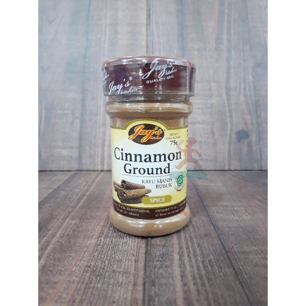 

Jay's Cinnamon Ground (Kayu Manis Bubuk) 75 gr
