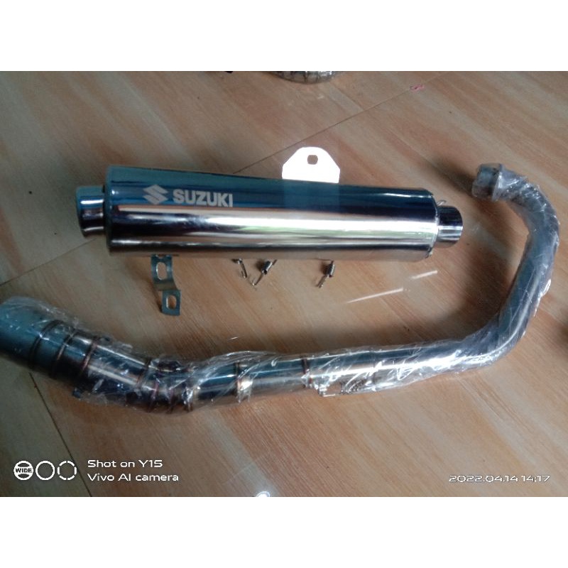 KNALPOT CKD STANDAR FU PNP CB150R, VIKION,FU,MX,SONIC DLL-1