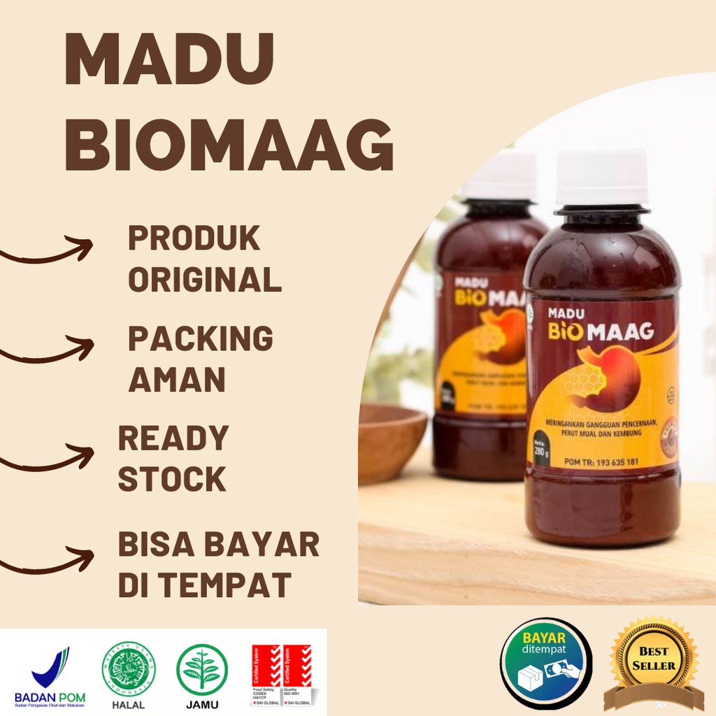 obat maag kronis ampuh obat maag asam lambung obat maag herbal obat biomag madu biomaag