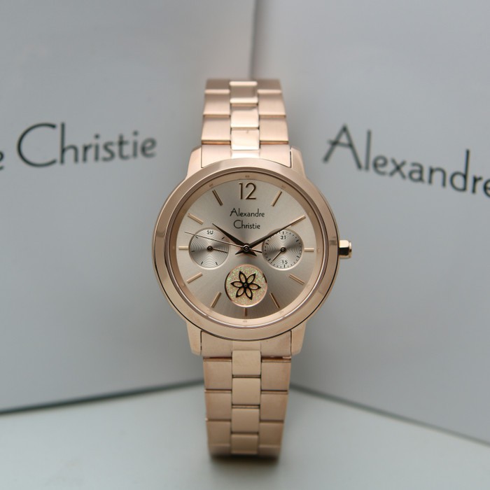 ORIGINAL Jam Tangan Wanita Alexandre Christie AC 2888 / AC2888 / 2888 Garansi Resmi 1 Tahun.