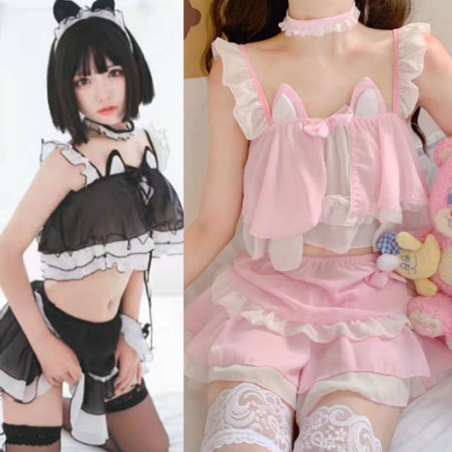 COSTUME SEXY LOLITA NEKO MAID 40