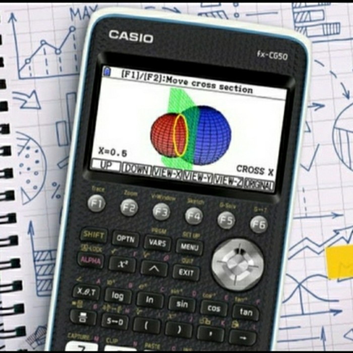 CASIO FX-CG50 COLOUR GRAPHIC CALCULATOR - KALKULATOR GRAFIK FX CG50