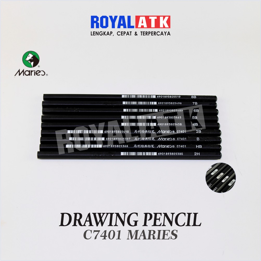

Maries Drawing Sketch Pencil / Pensil Gambar Sketsa Maries C7401