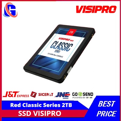 VISIPRO RED SSD Classic 2TB / SATA / Original/garansi 3thn