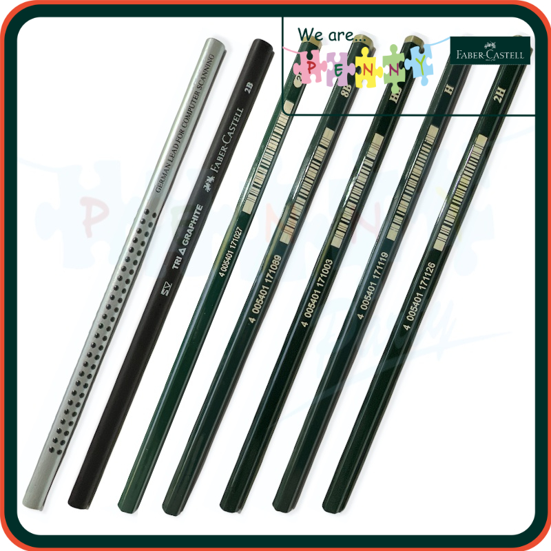 

Faber Castell Pensil / Pencil Hitam Berbagai Model dan Kekerasan 100% Original