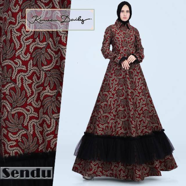 DRESS MUSLIM SENDU by KAWAN DAILY DRESS MUSLIM MODERN