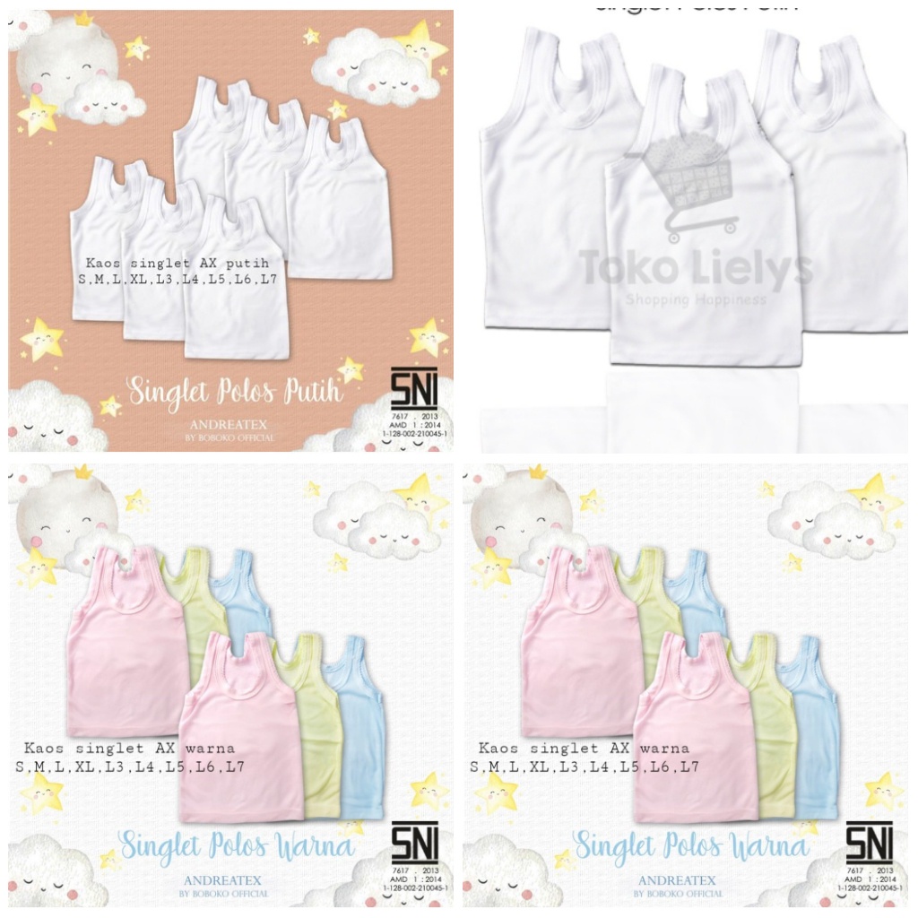 BOBOKO SINGLET BAYI BOBOKO SINGLET ANAK